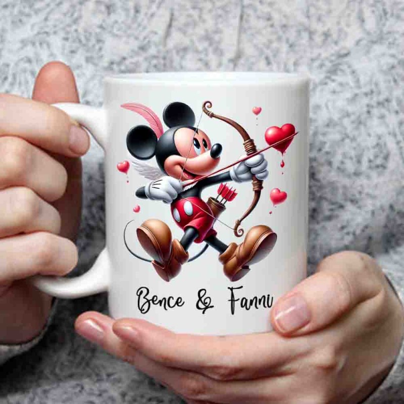 Mickey mouse neves bögre