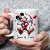 Mickey mouse neves bögre