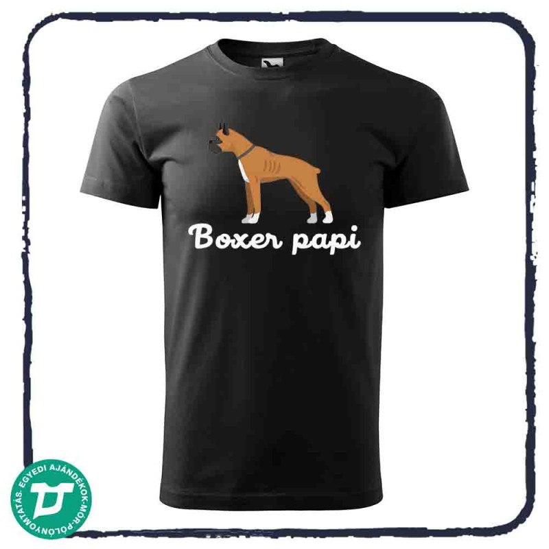 Boxer papi póló