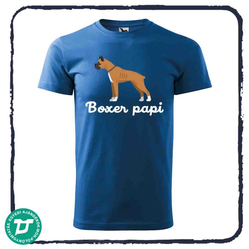 Boxer papi póló