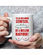 Teljes mellemből szeretlek bögre