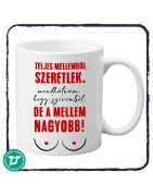 Teljes mellemből szeretlek bögre