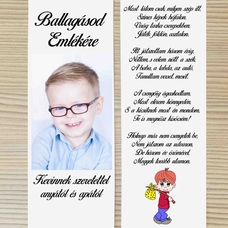 Óvodás Ballagási  Szalag fényképpel 4