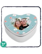 copy of szív alakú doboz fényképpel