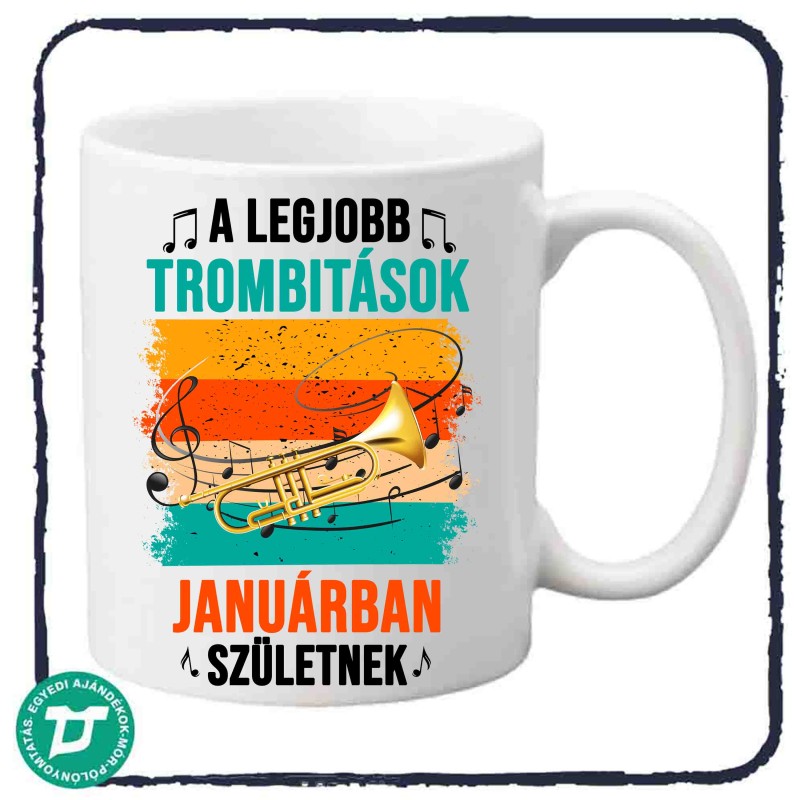 Legjobb trombitások bögre