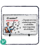 copy of Nyugdíjba vonulásra egyedi ajándék  kőlap óra