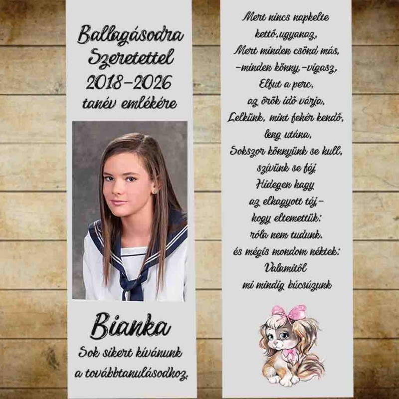 Fényképes ballagási szalag 1