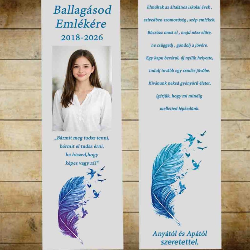 Fényképes ballagási szalag 7
