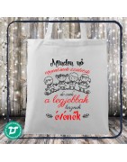 Minden nő egyenlőnek ,  óvónő vászon táska