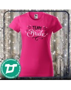 Lánybúcsú póló Time Bride