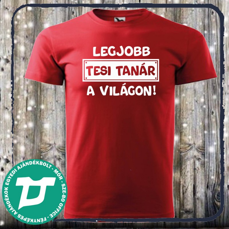 Legjobb tesi tanár a világon