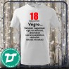 18 éves lettem  póló