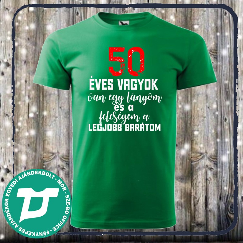 40 Pálcika szülinapi póló