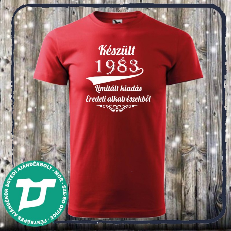 Limitált kiadás eredeti alkatrészekből