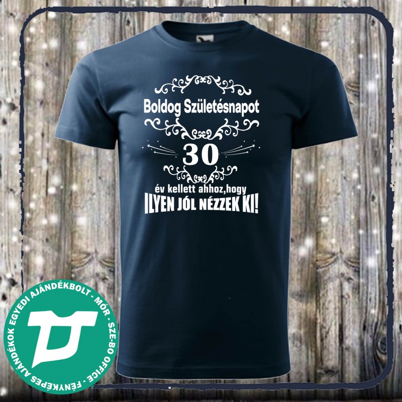 Boldog születésnapot póló