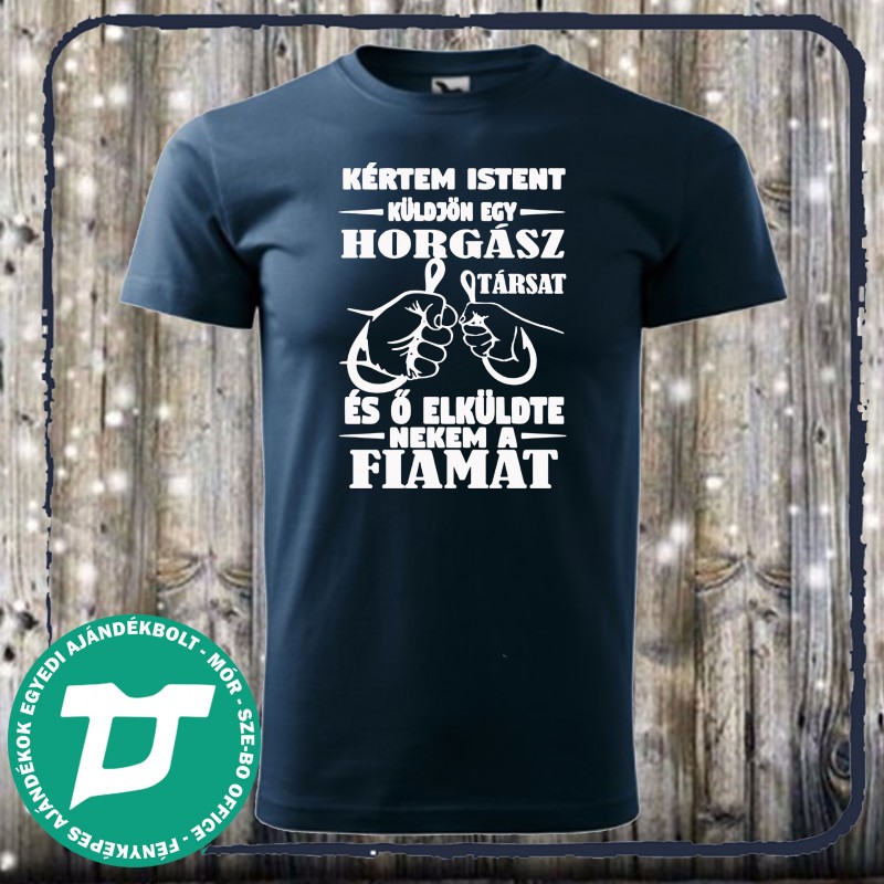 Kértem istent küldjön horgásztársat, elküldte a fiamat