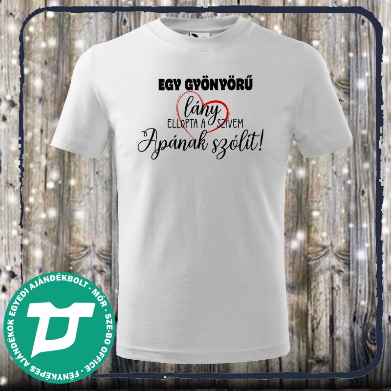 apa lánya pólószett
