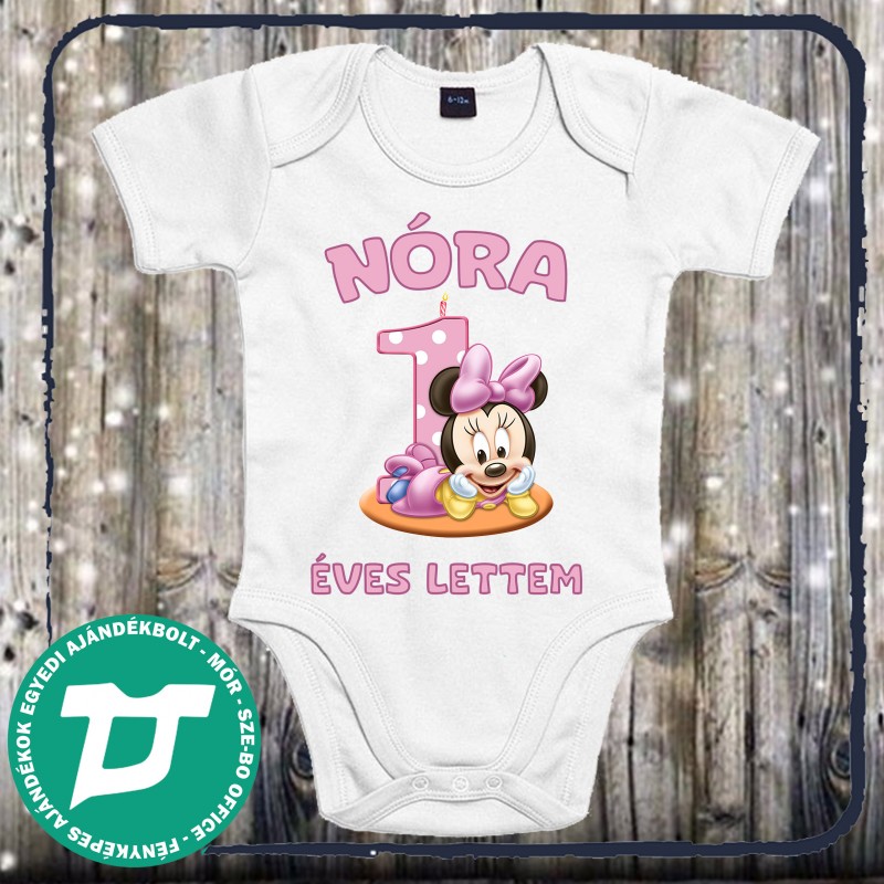 Minnie vagy Mickey egeres  body