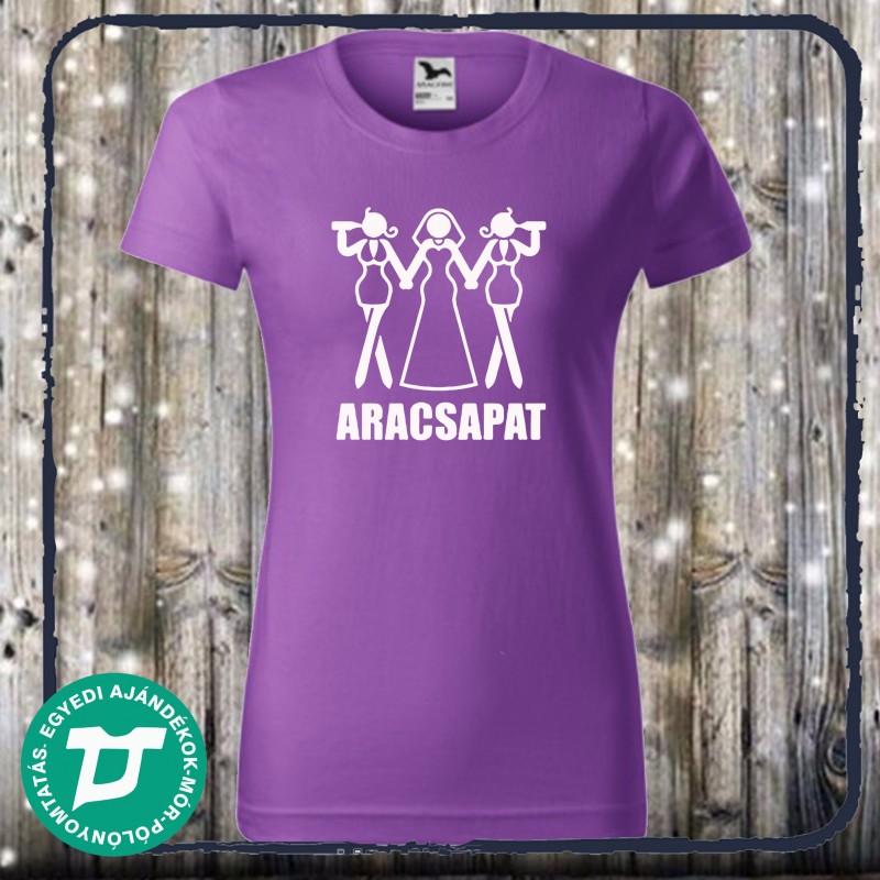 Lánybúcsú póló Ara csapat