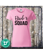 Bride's Squad leánybúcsú póló