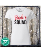 Bride's Squad leánybúcsú póló