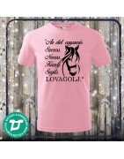 Az élet egyszerű, lovas  póló