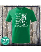 Az élet egyszerű, lovas  póló