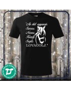 Az élet egyszerű, lovas  póló