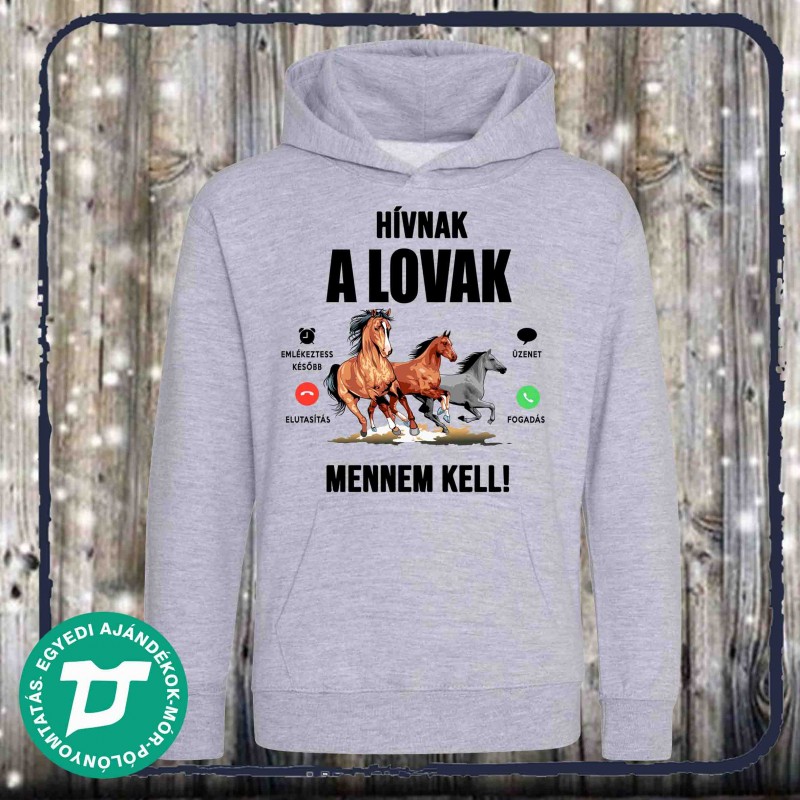 Hívnak a lovak mennem kell