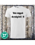 Tele vagyok de még köll