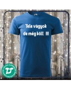 Tele vagyok de még köll