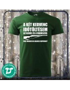A két kedvenc időtöltésem az alvás és a vadászat