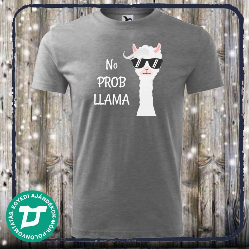No probllama póló