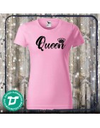 King és Queen páros póló
