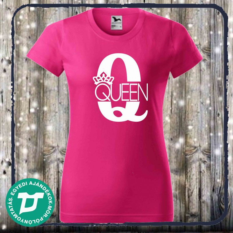 King és Queen páros póló