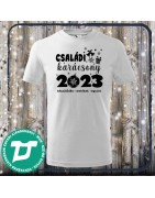 Családi karácsonyi póló