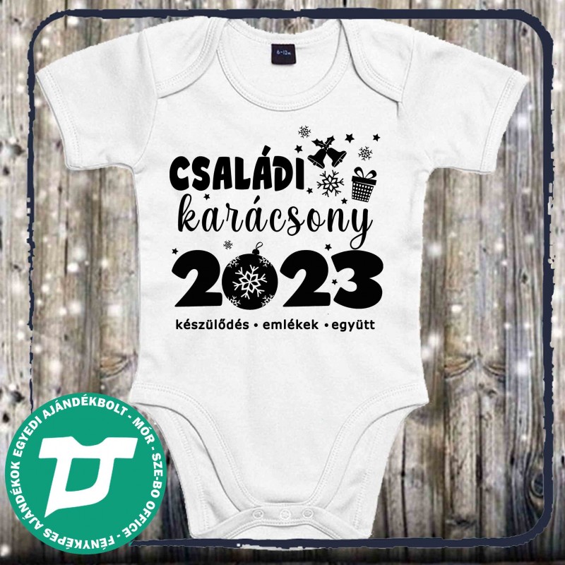 Családi karácsonyi póló