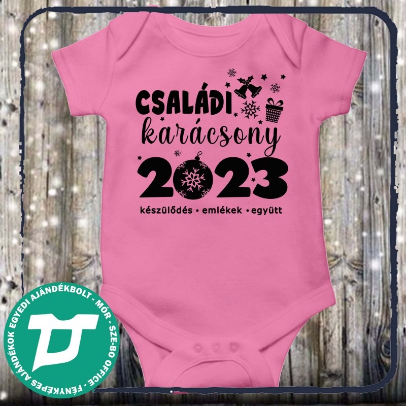 Családi karácsonyi póló