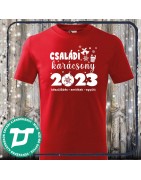 Családi karácsonyi póló