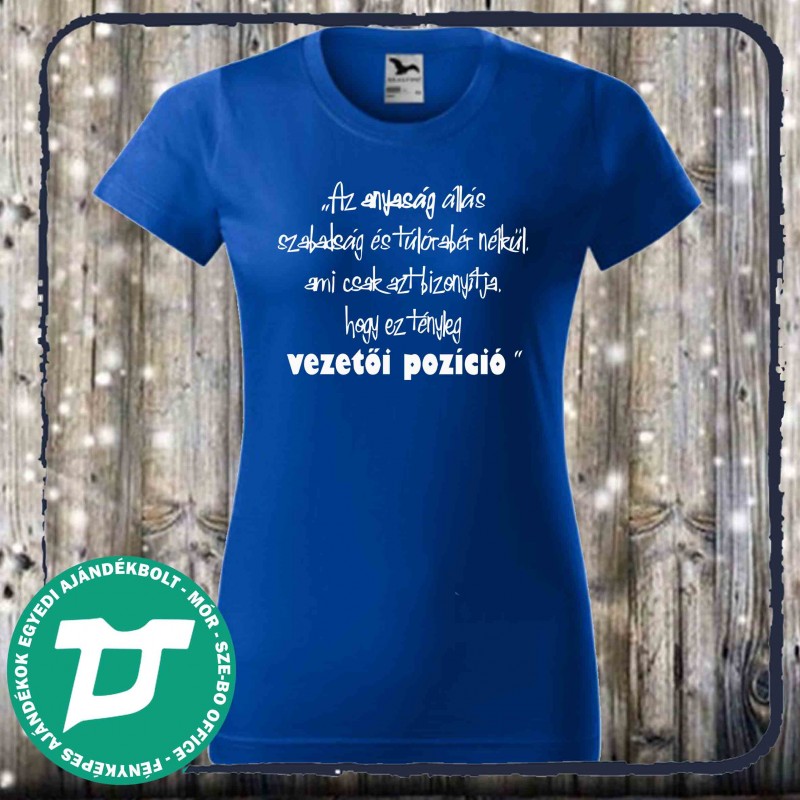 Az anyaság állás