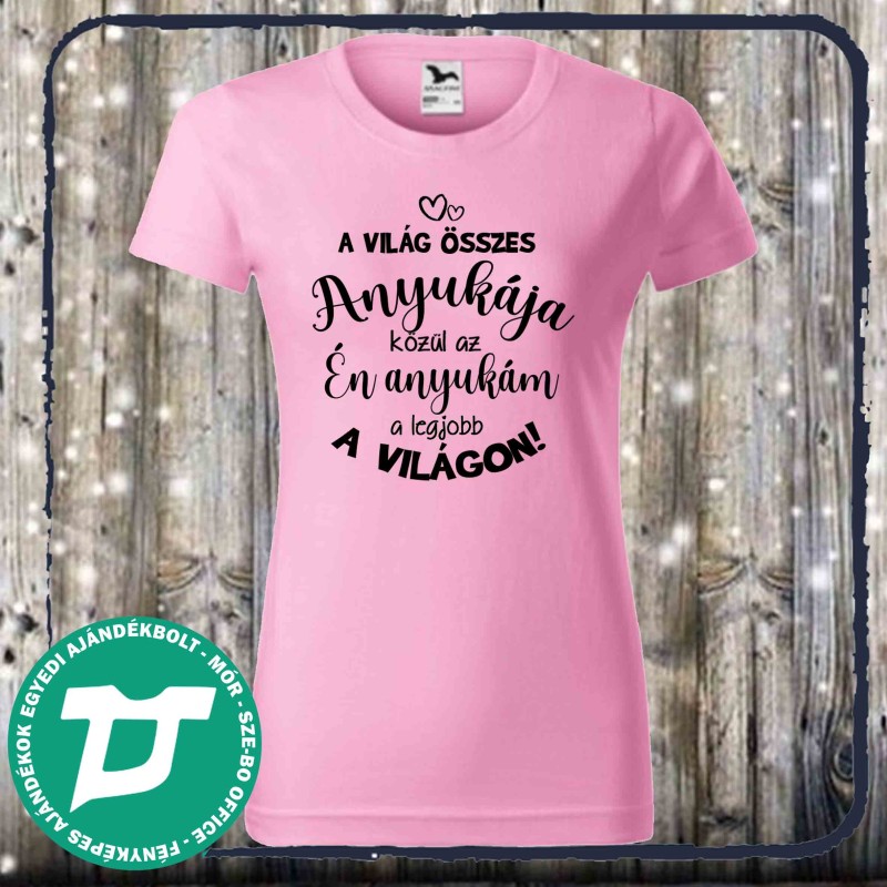 Fitness anyuka póló