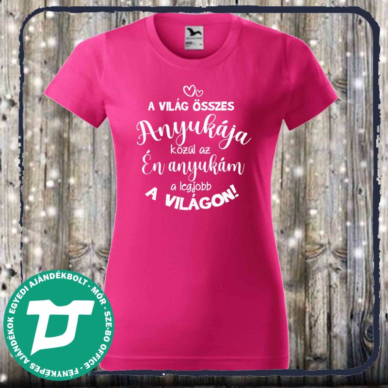 Fitness anyuka póló