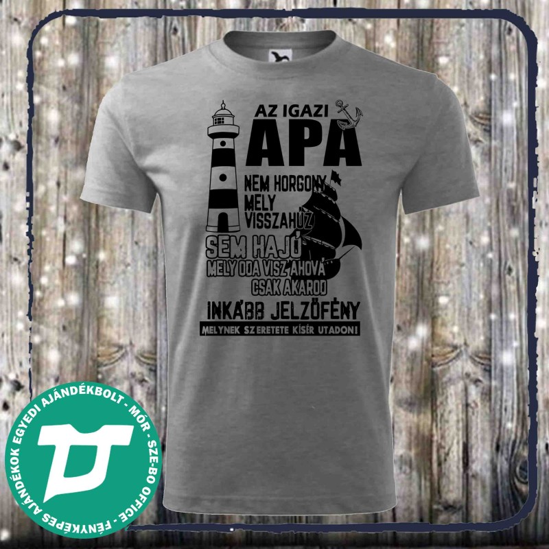 Az igazi apa nem horgony...