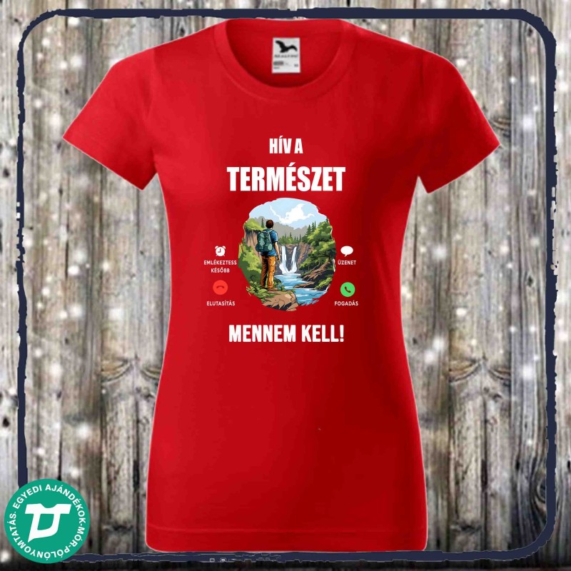 Hív a természet mennem kell