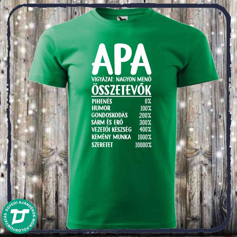 Apa vigyázat nagyon menő