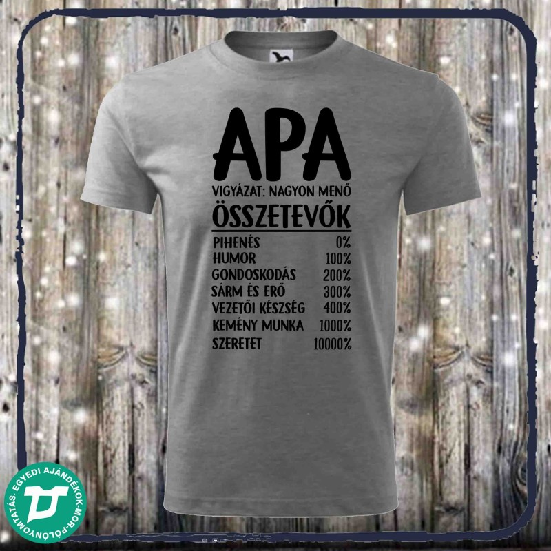 Apa vigyázat nagyon menő
