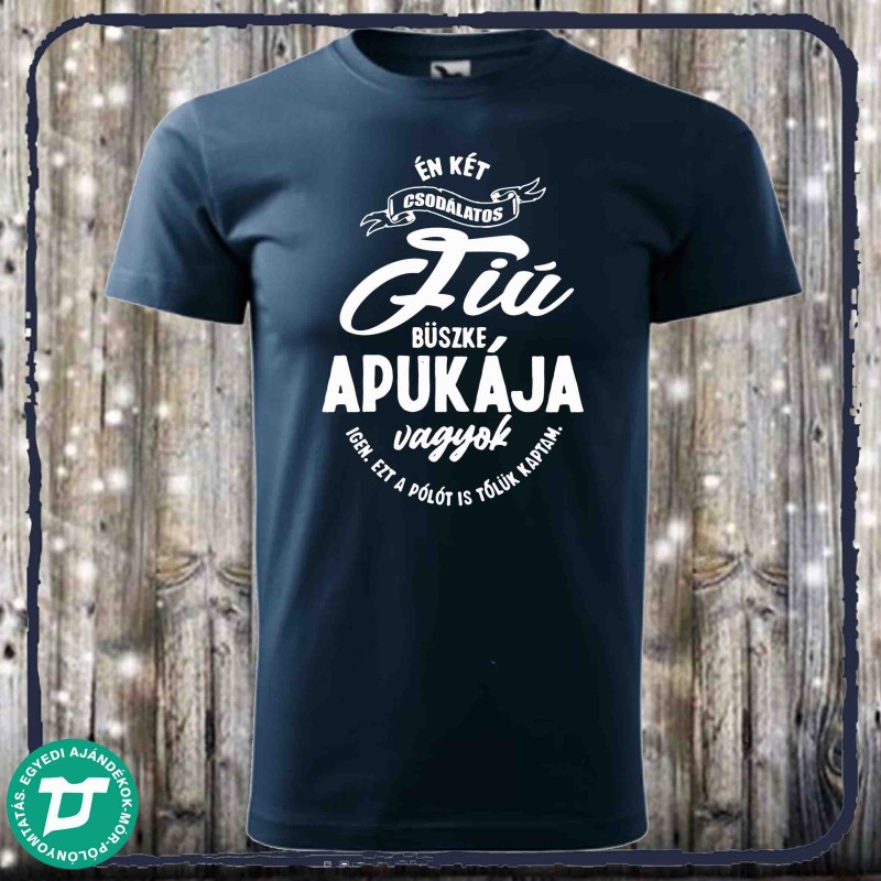 Én két csodálatos fiú büszke apukája vagyok