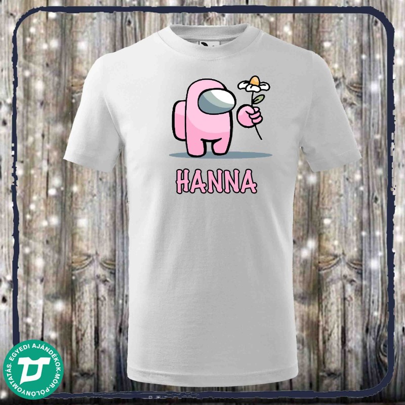 Among us  pink póló