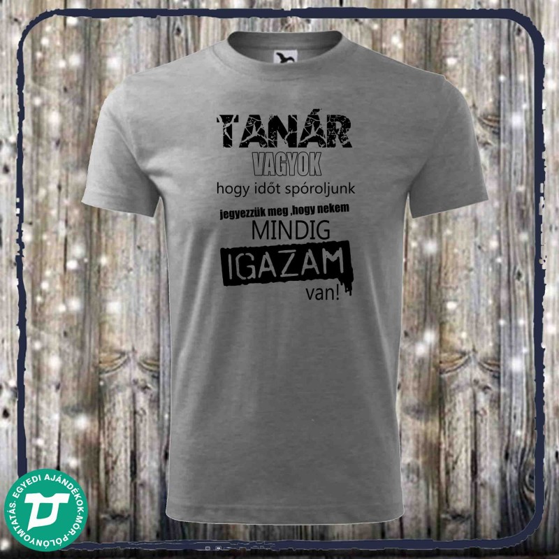 Tanár vagyok póló