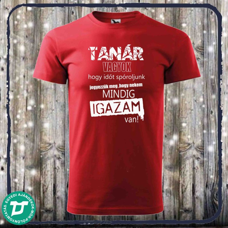 Tanár vagyok